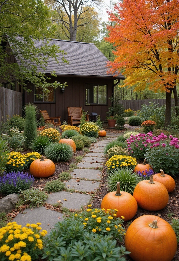 25 Outdoor Garden Decor Ideas for Backyards That Will Leave You Speechless! - 24. Seasonal Decor