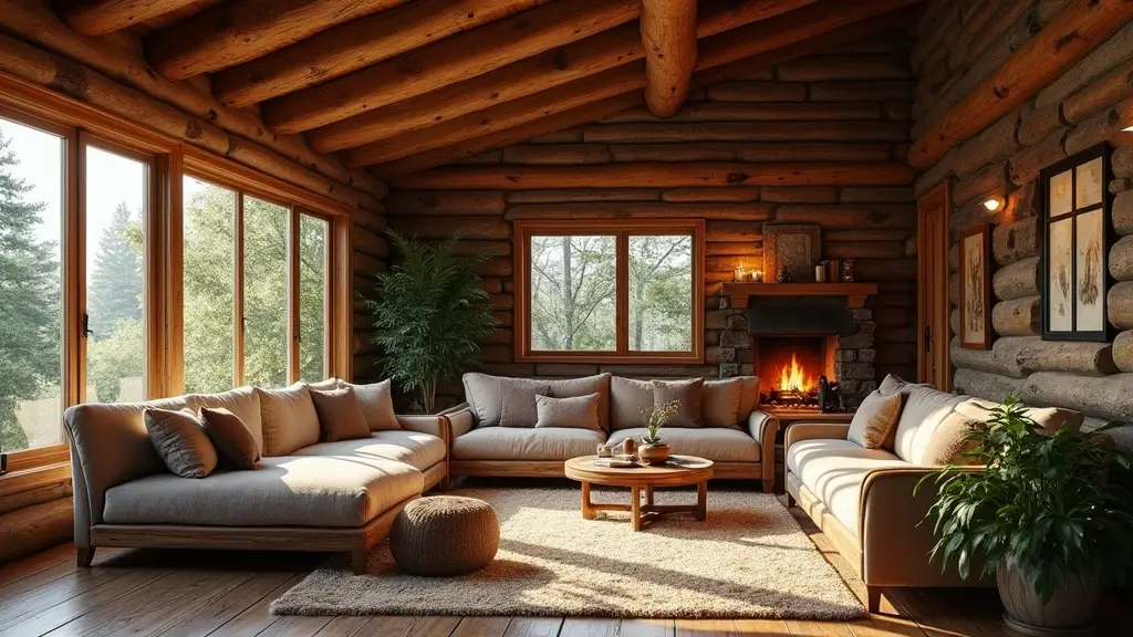 25 Rustic Home Decor Ideas That Will Make You Feel Like You’re in a Cozy Cabin! - Vibe Nest