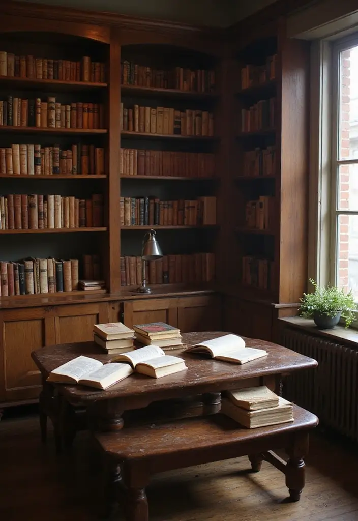 25 Rustic Home Decor Ideas That'll Make You Say 'I Need This in My Life!' - 11. Old Books