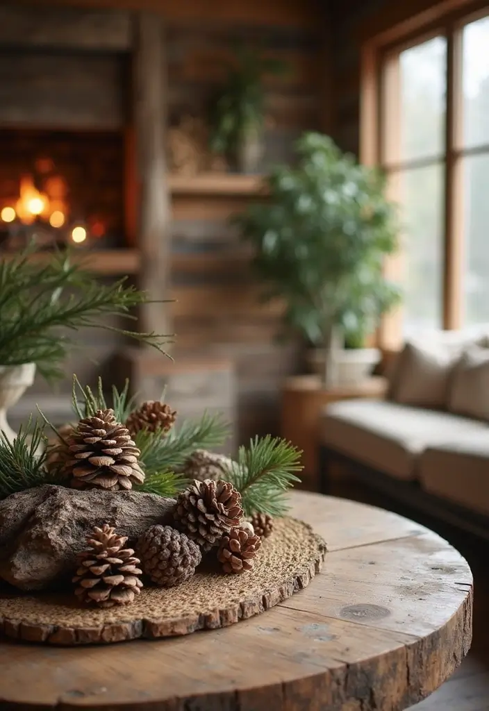 25 Rustic Home Decor Ideas That'll Make You Say 'I Need This in My Life!' - 14. Outdoor-Inspired Decor