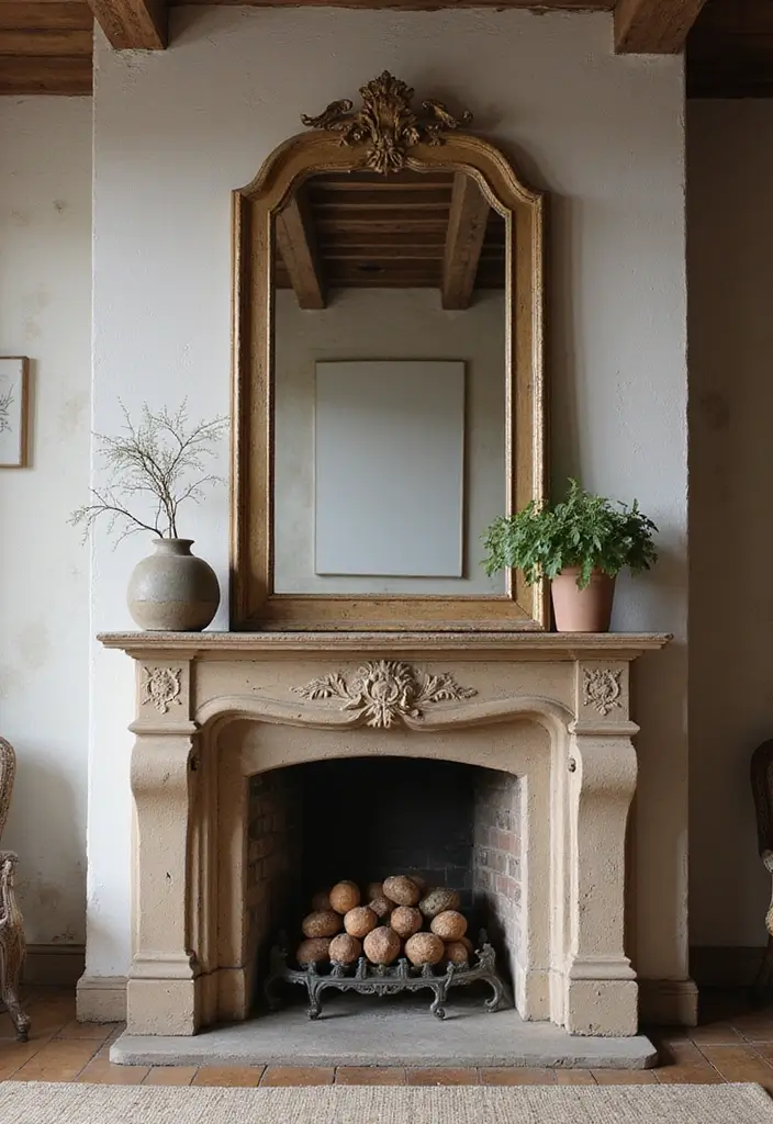 25 Rustic Home Decor Ideas That'll Make You Say 'I Need This in My Life!' - 9. Vintage Mirrors