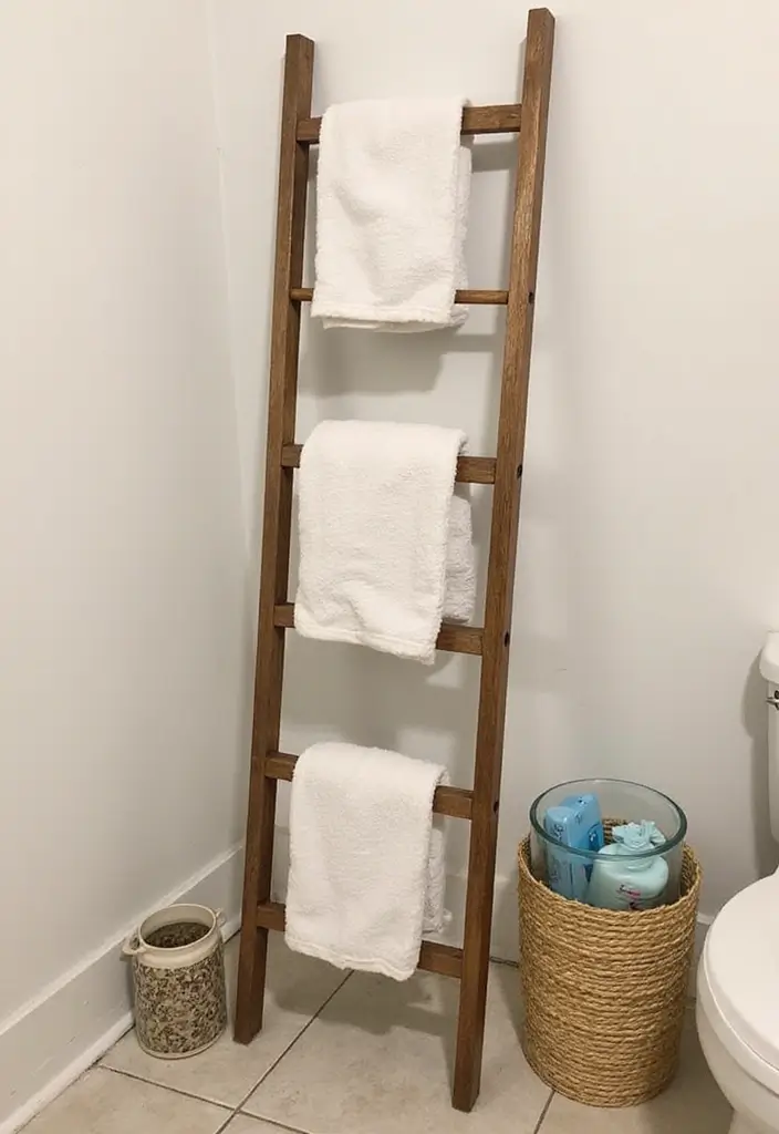25 Small Bathroom Organization Hacks That Will Maximize Your Space (You Won't Believe #12!) - 14. Repurposed Items for Unique Storage