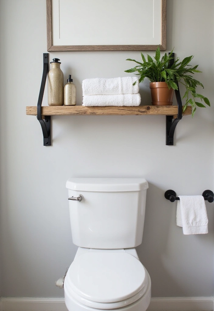 25 Small Bathroom Organization Hacks That Will Maximize Your Space (You Won't Believe #12!) - 21. Utilize Above the Toilet Space