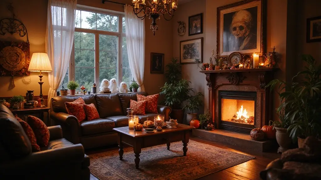 25 Spooktacular Indoor Halloween Decorations That Will Leave Your Guests Screaming for More! - Vibe Nest