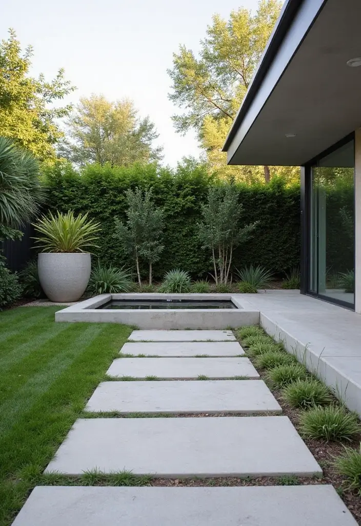 25 Stunning Backyard Landscaping Designs That Will Transform Your Outdoor Space (Wait Until You See #12!) - 1. The Modern Minimalist Escape