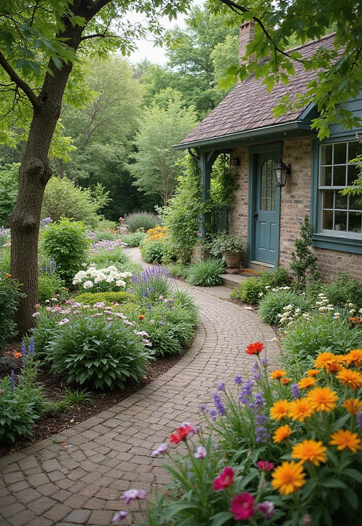 25 Stunning Backyard Landscaping Designs That Will Transform Your Outdoor Space (Wait Until You See #12!) - 16. Charming Cottage Garden