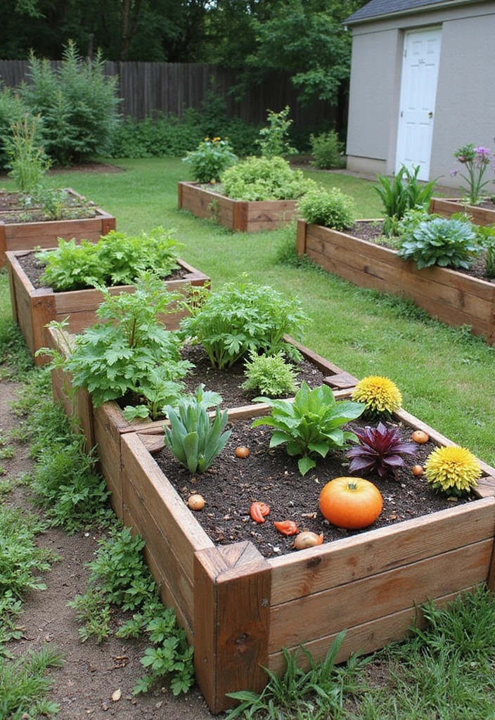 25 Stunning Backyard Landscaping Designs That Will Transform Your Outdoor Space (Wait Until You See #12!) - 20. Raised Garden Beds