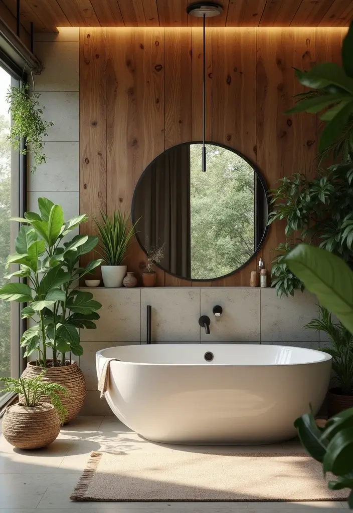 25 Stunning Bathroom Decor Ideas That Will Transform Your Space! - 4. Natural Elements