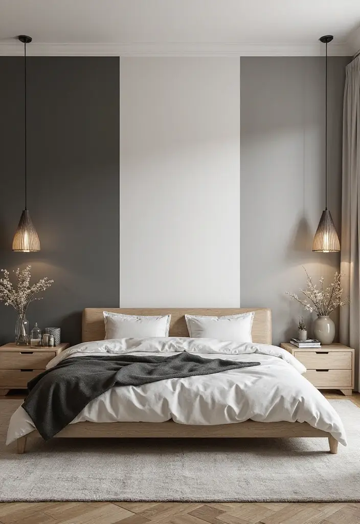 25 Stunning Bedroom Wall Decor Ideas That Will Transform Your Space into a Dreamland! - 14. Monochromatic Color Scheme