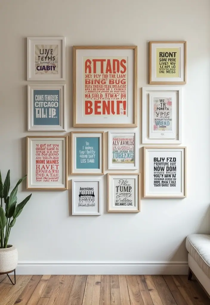 25 Stunning Bedroom Wall Decor Ideas That Will Transform Your Space into a Dreamland! - 8. Inspirational Quote Walls