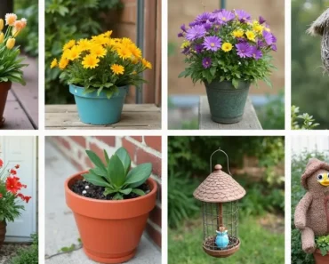 25 Stunning Garden Decor DIY Ideas That Will Leave Your Neighbors in Awe!