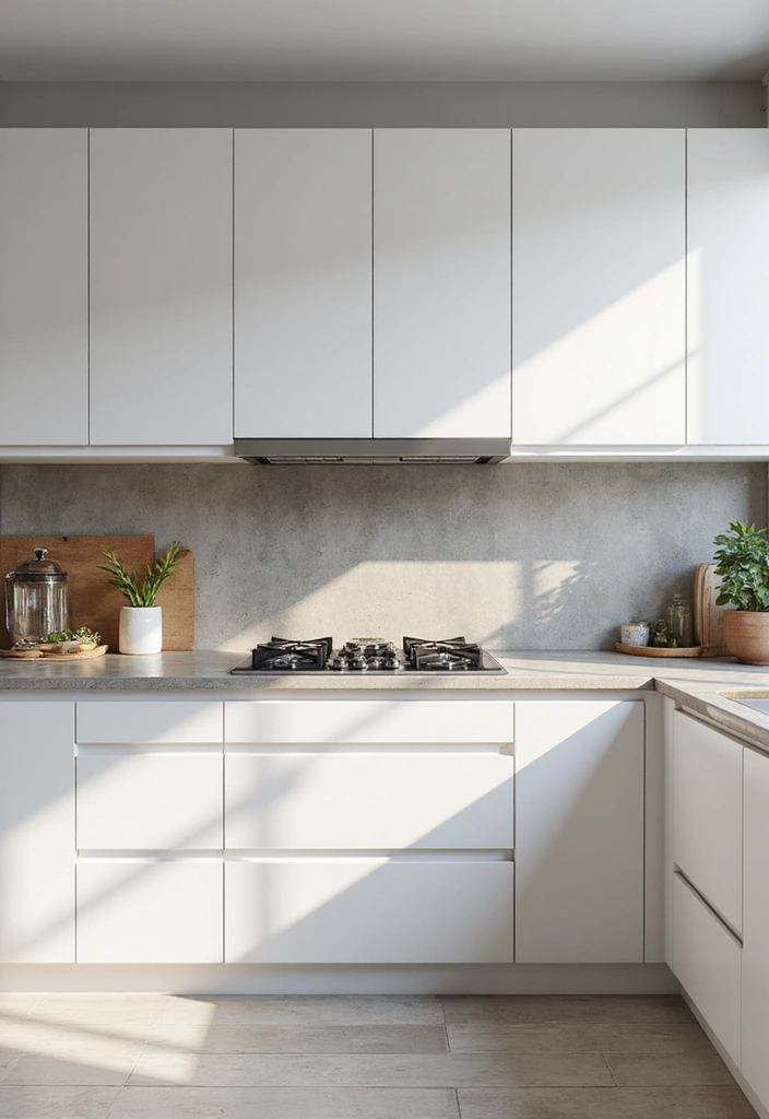 25 Stunning Kitchen Backsplash Ideas for White Cabinets That Will Leave You Speechless! - 10. Dual-Toned Backsplashes for a Modern Twist