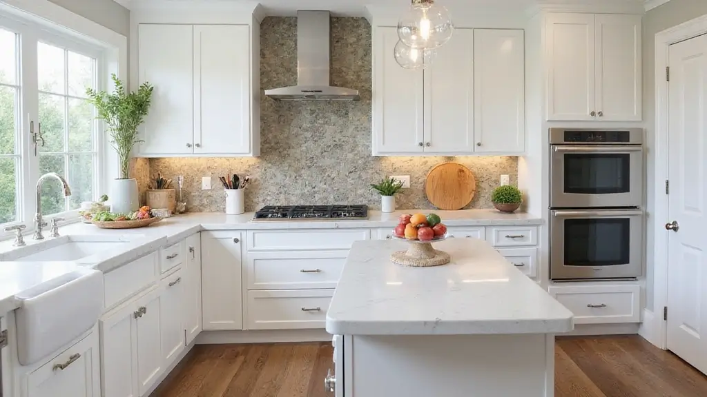 25 Stunning Kitchen Backsplash Ideas for White Cabinets That Will Leave You Speechless! - Vibe Nest