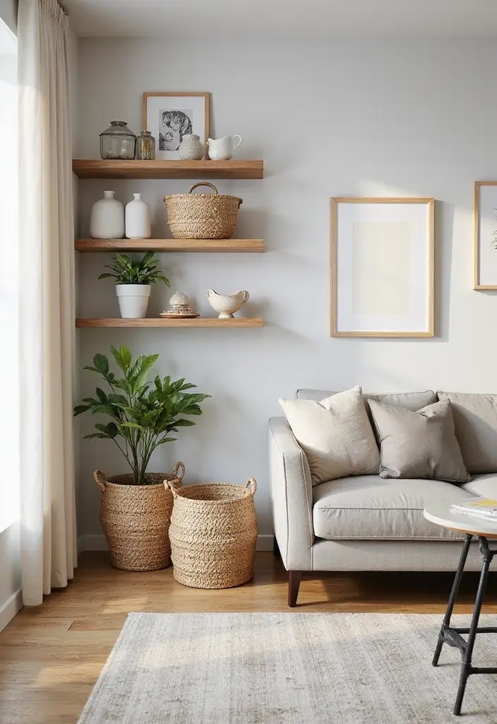 25 Stunning Living Room Decor Ideas on a Budget That'll Leave You Speechless! - 10. Stylish Storage Solutions