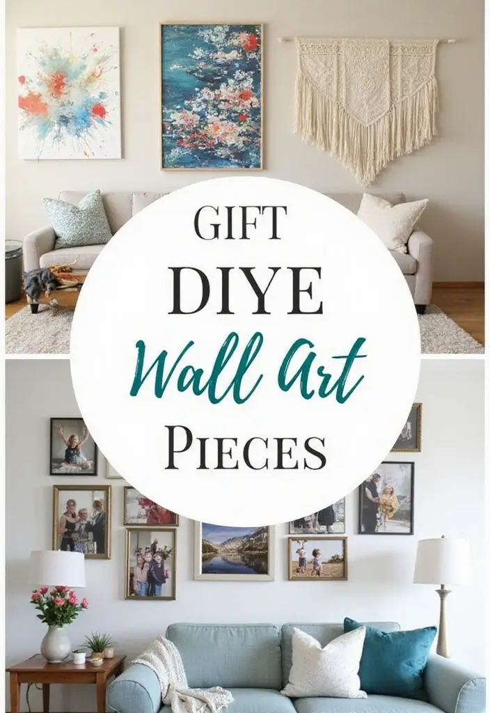 25 Stunning Living Room Decor Ideas on a Budget That'll Leave You Speechless! - 3. DIY Wall Art