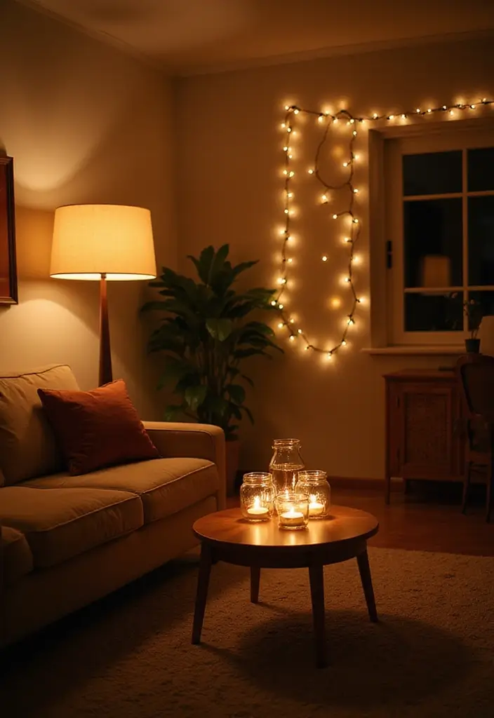 25 Stunning Living Room Decor Ideas on a Budget That'll Leave You Speechless! - 4. Smart Lighting Solutions