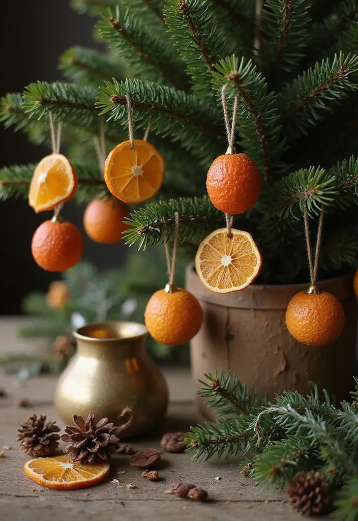 25 Stunning Rustic Christmas Decor Ideas That Will Make Your Home Shine This Holiday Season! - 18. Dried Fruit Ornaments