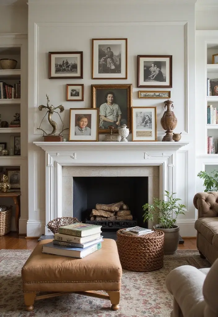 25 Stunning Rustic Home Decor Ideas for Your Living Room That Will Leave You Breathless! - 15. Personal Touches