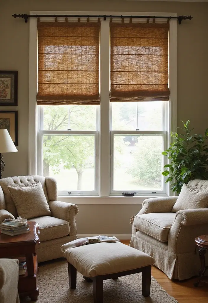 25 Stunning Rustic Home Decor Ideas for Your Living Room That Will Leave You Breathless! - 22. Rustic Window Treatments