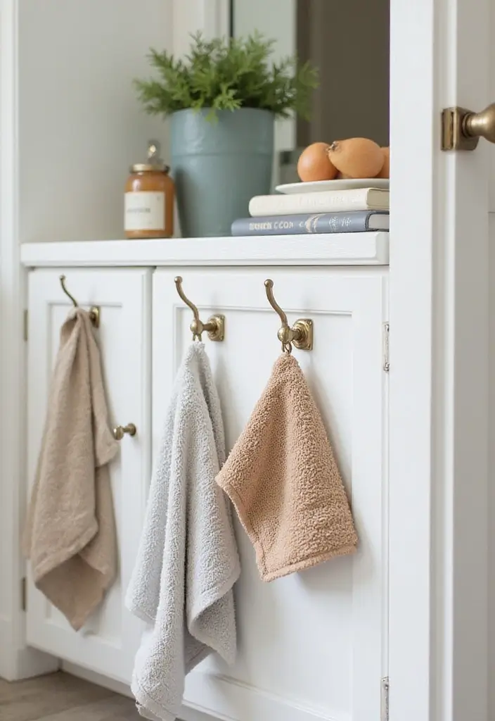 26 Bathroom Storage Ideas for Small Spaces That Will Maximize Your Under-Sink Area! - 17. Use Of Hooks