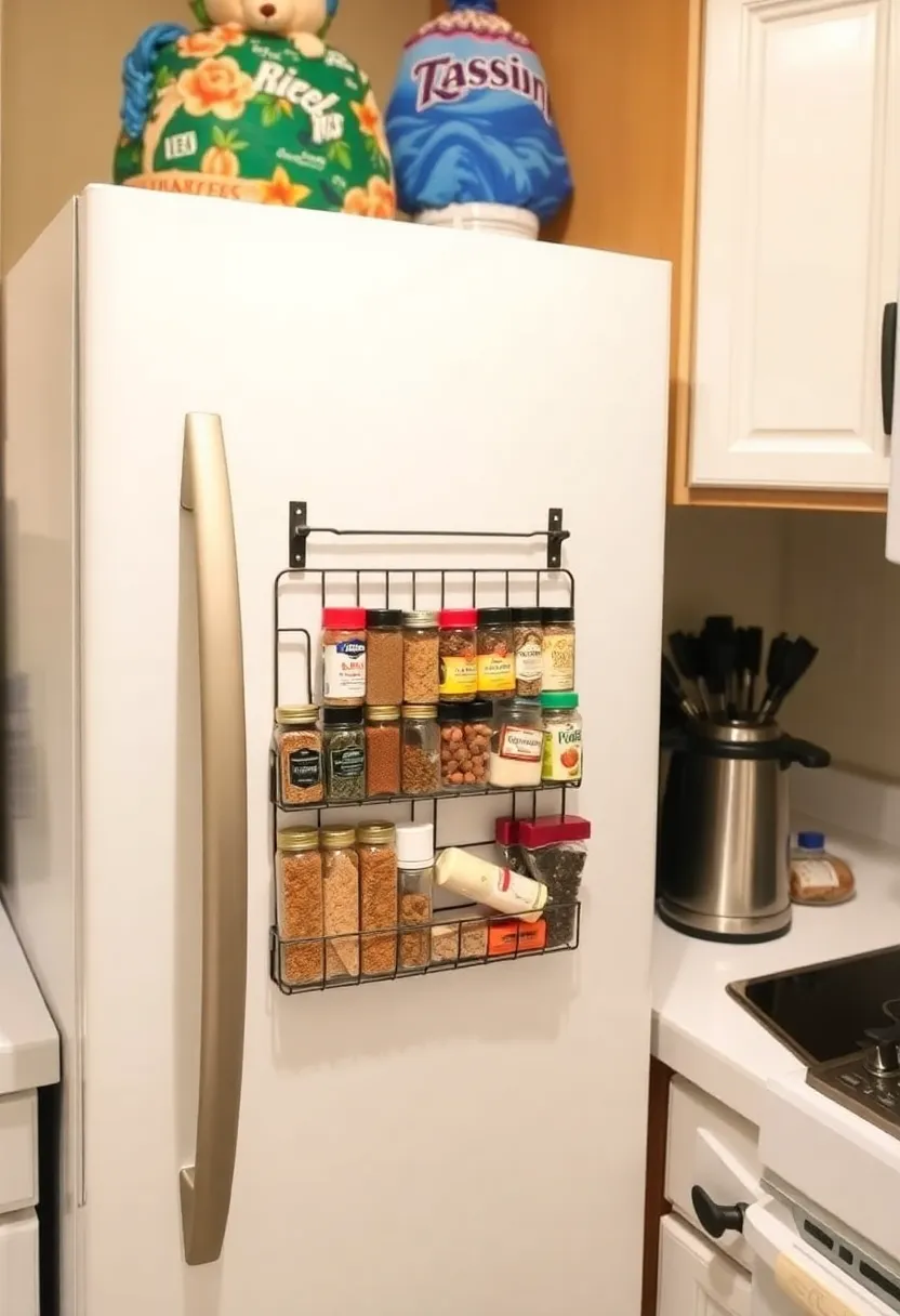 28 Kitchen Ideas for Small Spaces That Will Transform Your Cooking Zone! - 15. Magnetic Spice Racks