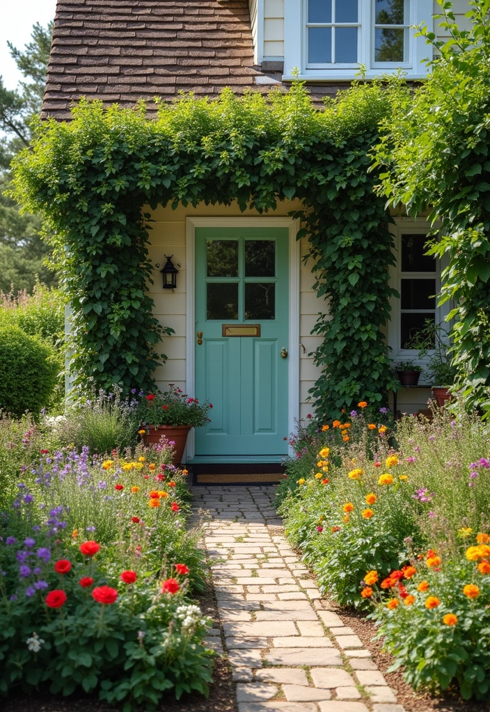 28 Stunning Flower Bed Ideas That Will Transform Your Front Yard! - 1. Cottage-Style Flower Bed