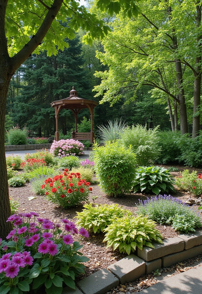 28 Stunning Flower Bed Ideas That Will Transform Your Front Yard! - 10. Shade Flower Beds