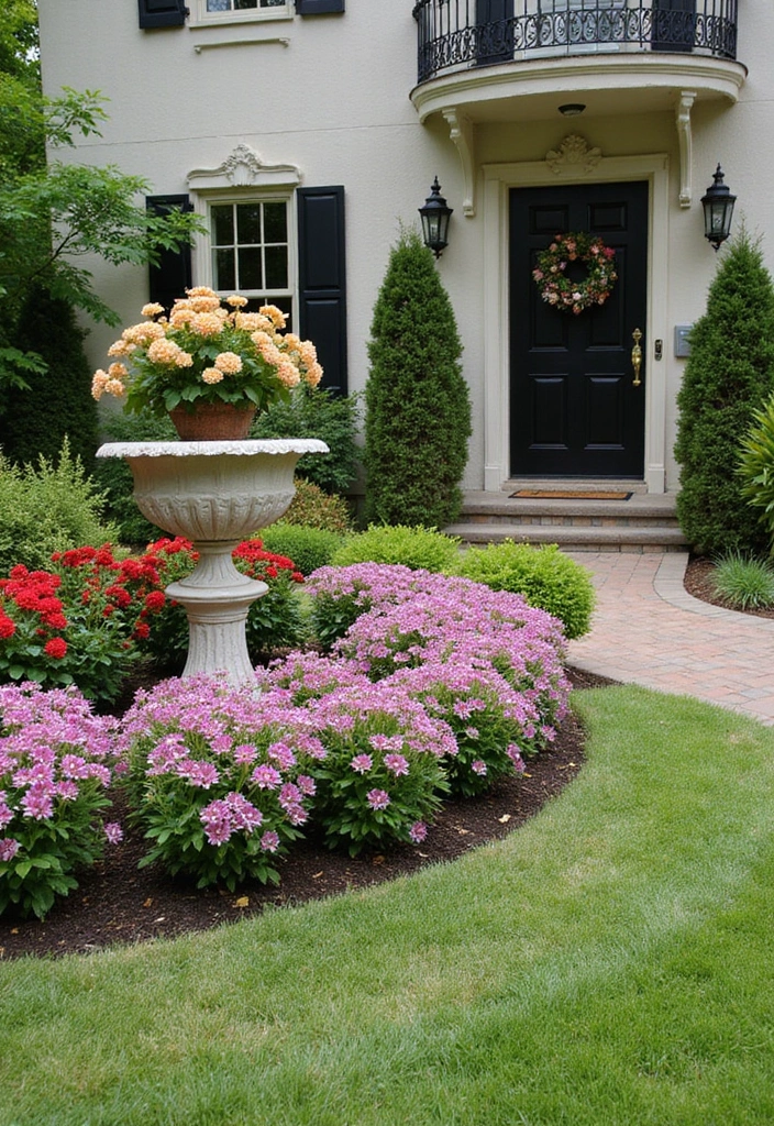 28 Stunning Flower Bed Ideas That Will Transform Your Front Yard! - 26. Luxury Flower Beds