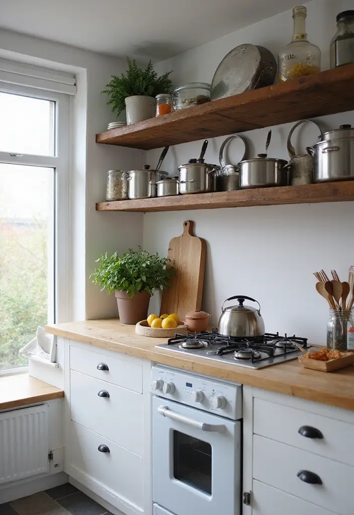 30 Aesthetic Storage Ideas for Your Kitchen That Will Transform Your Space! - 28. Ceiling-Mounted Storage