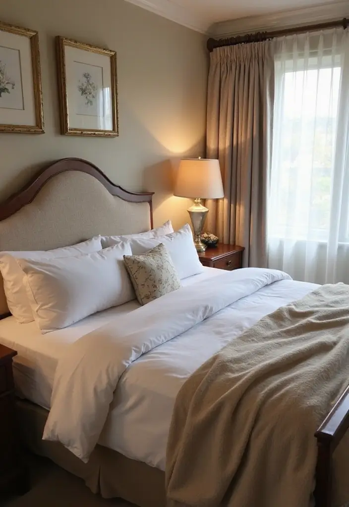 30 Guest Bedroom Ideas That'll Make Your Friends Never Want to Leave! - 18. Luxurious Bedding