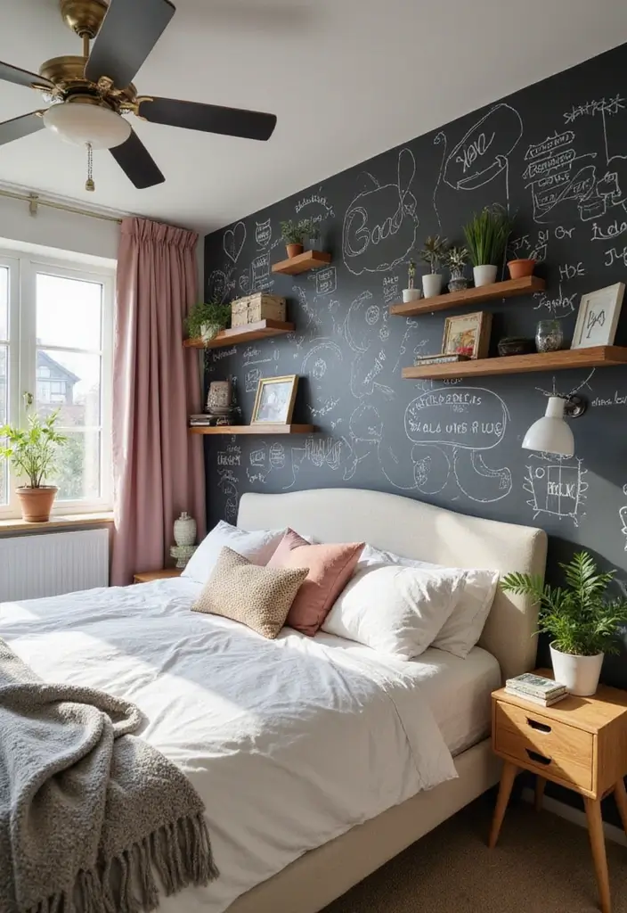 30 Guest Bedroom Ideas That'll Make Your Friends Never Want to Leave! - 21. Creative Wall Decor