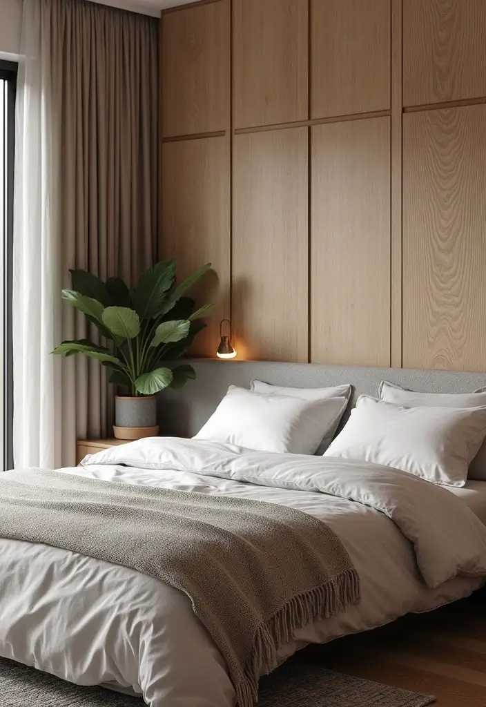 30 Guest Bedroom Ideas That'll Make Your Friends Never Want to Leave! - 7. Textured Walls