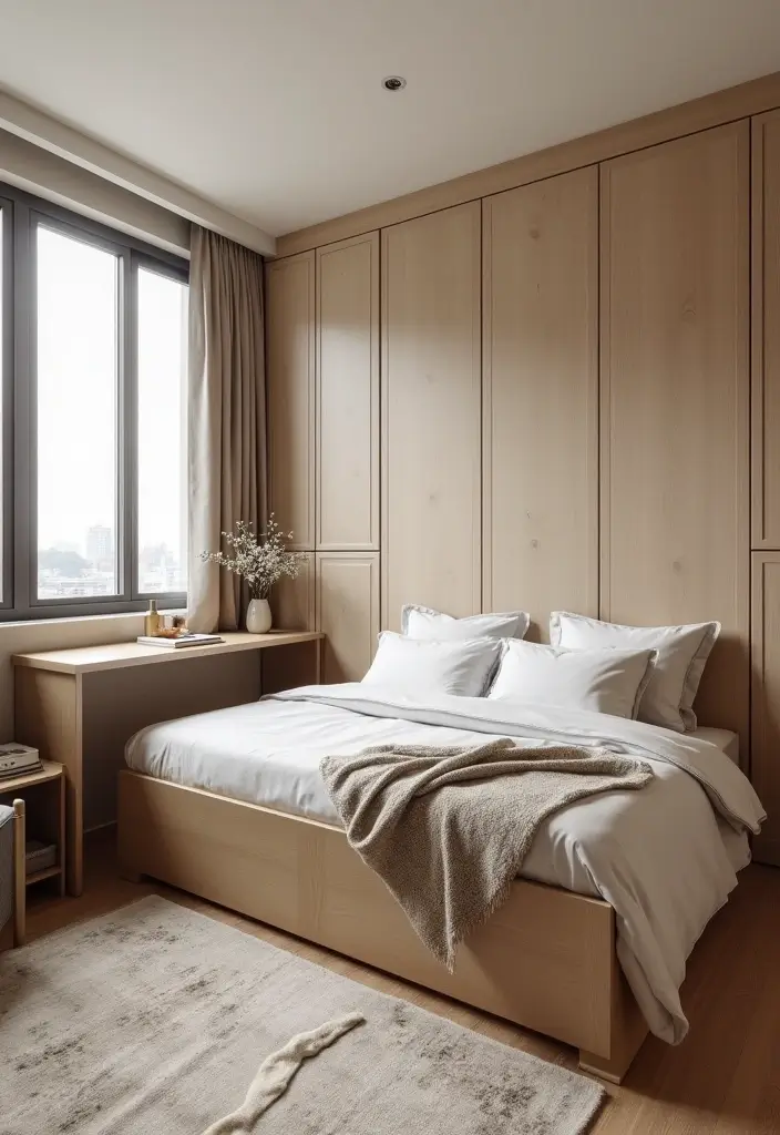 30 Guest Bedroom Ideas That'll Make Your Friends Never Want to Leave! - 9. Functional Furniture