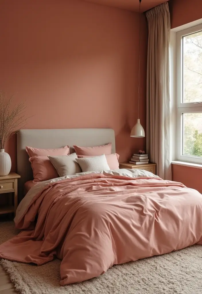 30 Modern Bedroom Ideas for Couples That Combine Style and Comfort (Don't Miss #12!) - 19. Seamless Color Flow