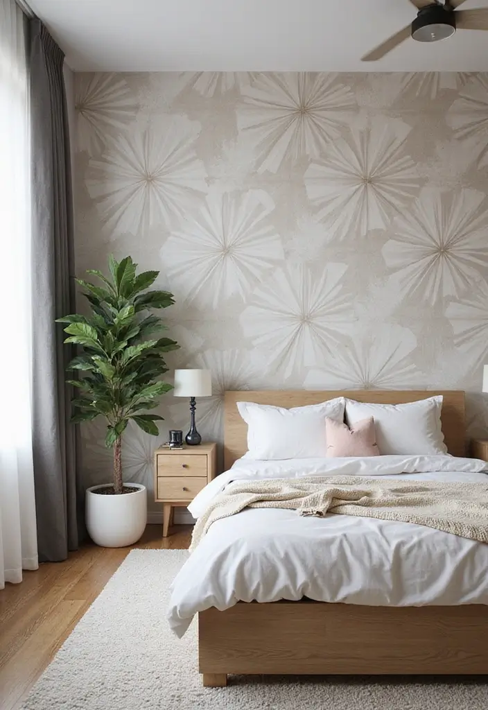 30 Modern Bedroom Ideas for Couples That Combine Style and Comfort (Don't Miss #12!) - 21. Trendy Geometric Patterns