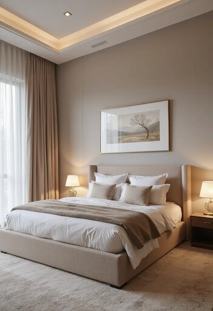 30 Modern Bedroom Ideas for Couples That Combine Style and Comfort (Don't Miss #12!) - 22. Understated Luxe