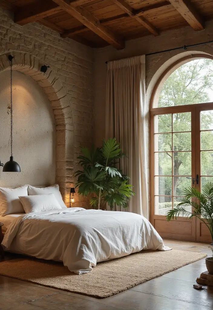 30 Modern Bedroom Ideas for Couples That Combine Style and Comfort (Don't Miss #12!) - 6. Earthy Tones and Textures