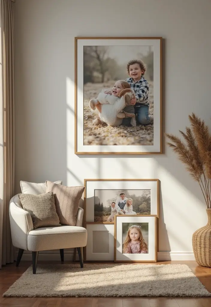 30 Must-Have Small Modern Farmhouse Living Room Furniture Pieces You Can't Live Without! - 30. Personalized Decor Items