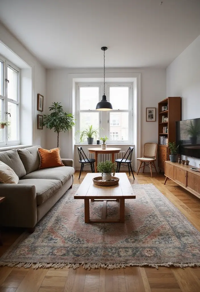 30 Small Apartment Living Room Layouts That Will Transform Your Space! - 2. The Open Concept