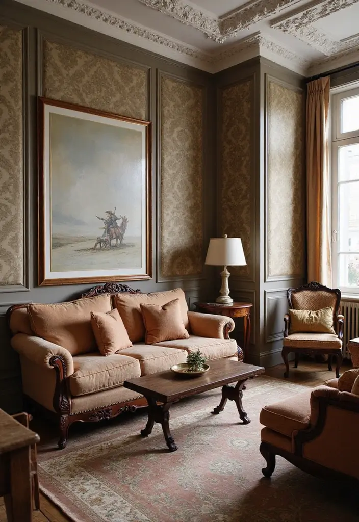 30 Small Apartment Living Room Layouts That Will Transform Your Space! - 20. The Timeless Classic