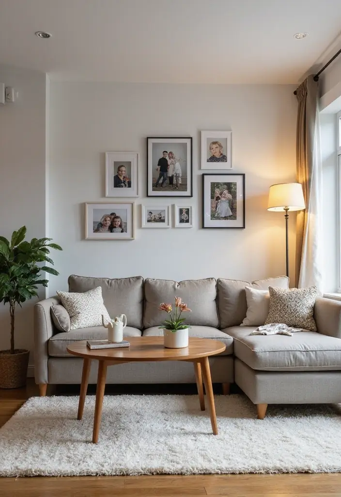 30 Small Apartment Living Room Layouts That Will Transform Your Space! - 4. The Functional Family Room