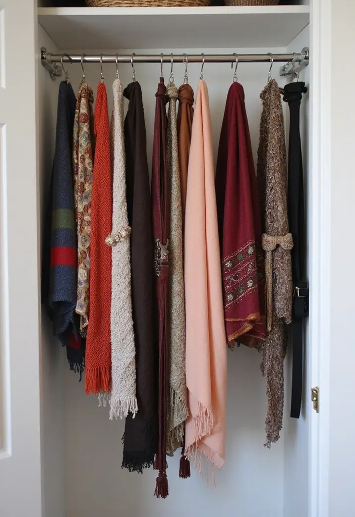 30 Small Bedroom Organization Hacks That Will Transform Your Space Overnight! - 10. Tension Rods