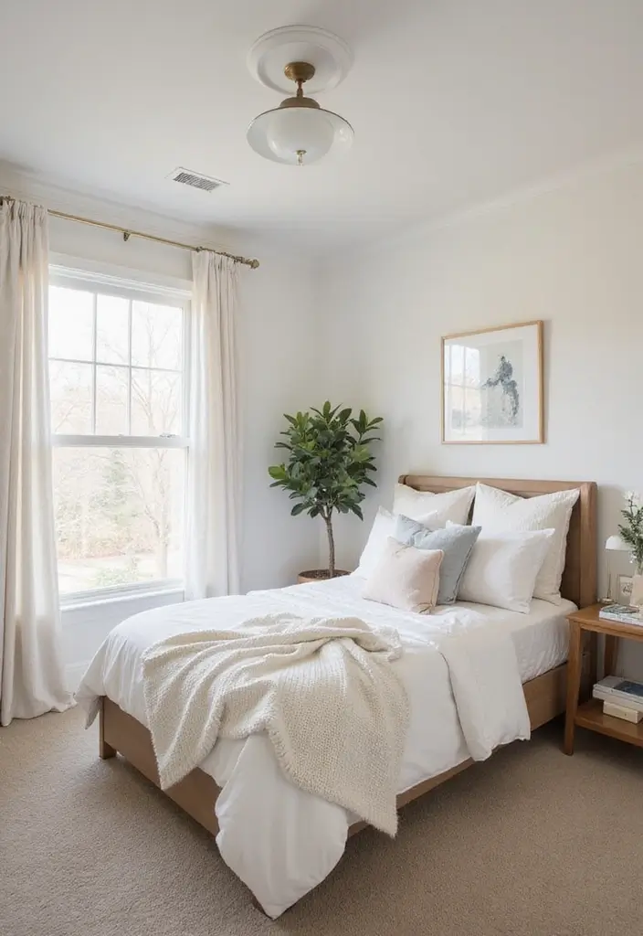 30 Small Bedroom Organization Hacks That Will Transform Your Space Overnight! - 21. Use Light Colors