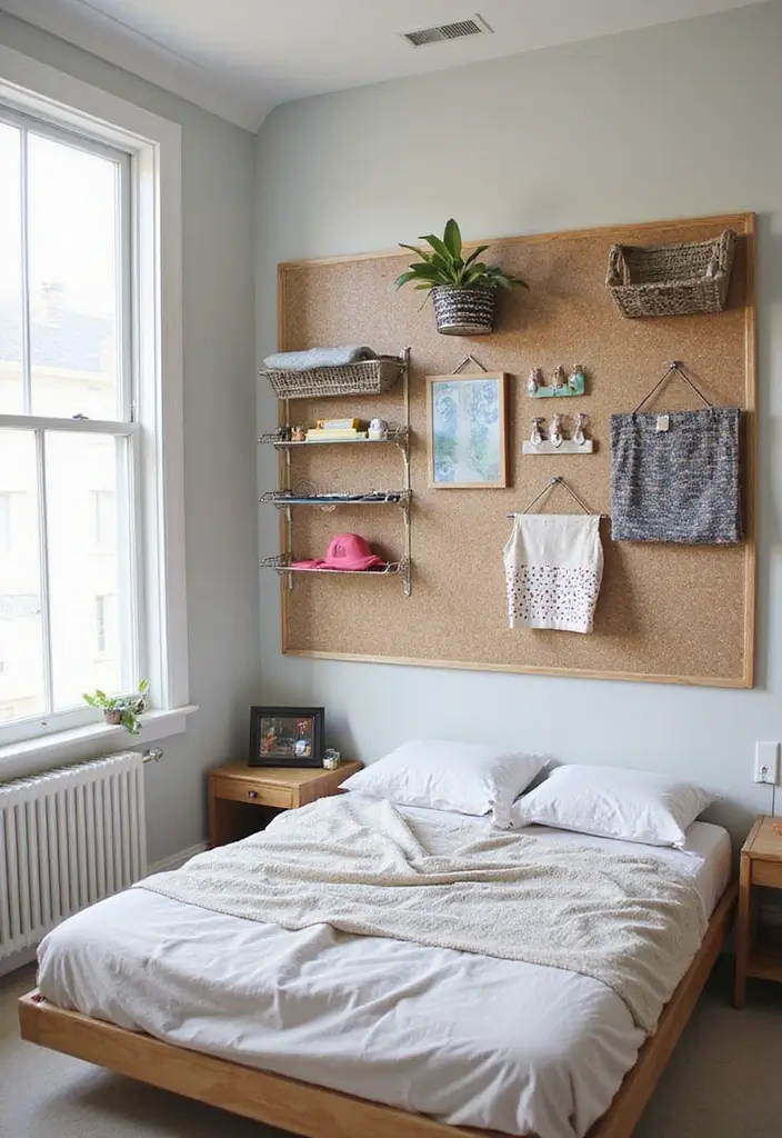 30 Small Bedroom Organization Hacks That Will Transform Your Space Overnight! - 22. Repurpose Wall Space
