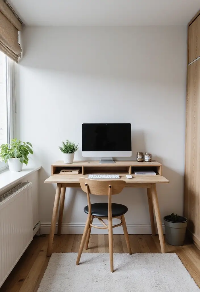 30 Small Bedroom Organization Hacks That Will Transform Your Space Overnight! - 24. Smart Desk Solutions