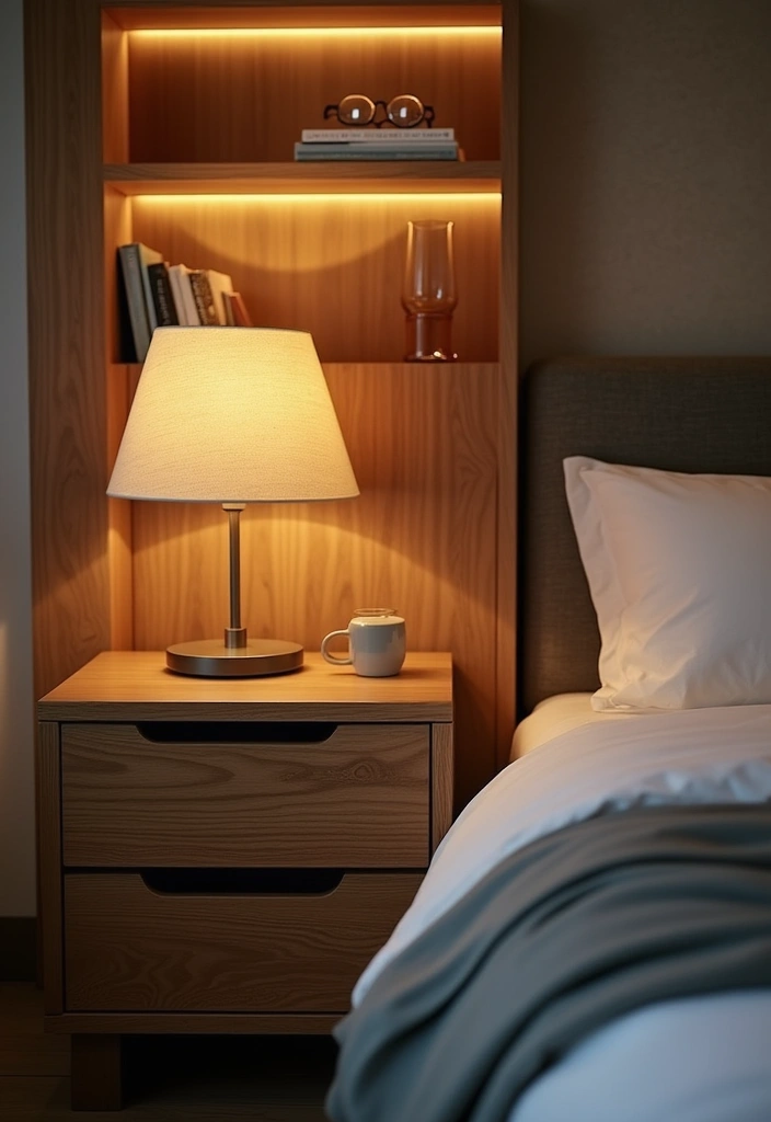 30 Small Bedroom Organization Hacks That Will Transform Your Space Overnight! - 28. Utilize Bedside Storage