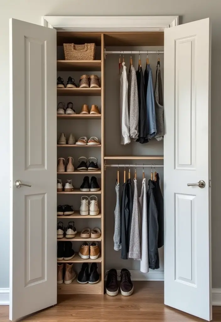 30 Small Bedroom Organization Hacks That Will Transform Your Space Overnight! - 4. Closet Organizers