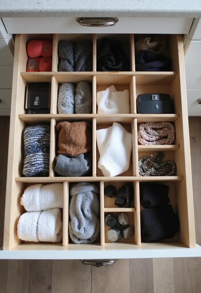 30 Small Bedroom Organization Hacks That Will Transform Your Space Overnight! - 6. Drawer Dividers