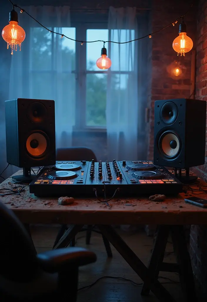 30 Spooktacular Halloween Decorations for Your Ultimate Party (Your Guests Will Scream!) - 15. Eerie Music Playlist