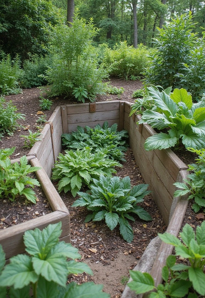 30 Stunning Backyard Vegetable Garden Designs That Even Beginners Can Nail! - 12. Sunken Vegetable Garden